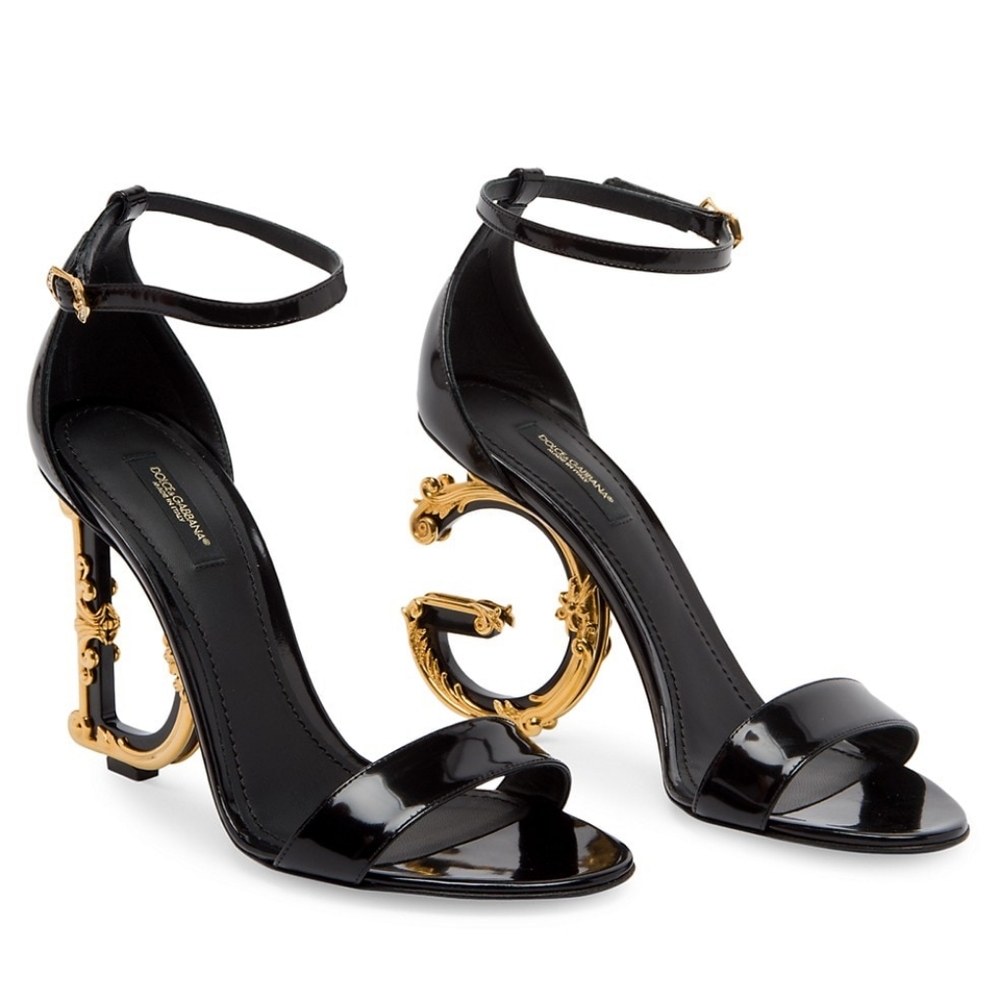 D&G Sculpted-Heel Sandals View 4